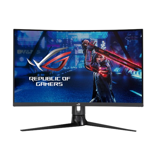 ASUS XG32VC 32" ROG Strix Curved HDR Gaming Monitor WQHD (2560x1440), 1ms, 170Hz, 125% sRGB / DCI-P3 90%, HDMI(v2.0), DisplayPort 1.2, USB Type-C