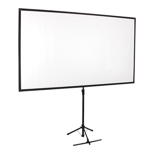 Brateck Economy 80" Tripod Projector Screen Black 16:9 ,Screen1.76m(W)x1.00m(H).