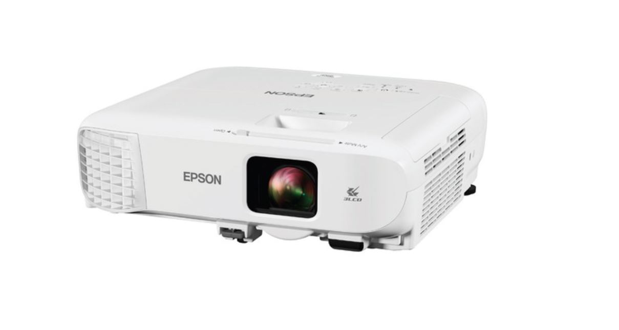 Epson EB-992F 3LCD Projector - 16:9 - 1920 x 1080 - Front - 1080p - 6500 Hour Normal Mode - 17000 Hour Economy Mode - Full HD - 16,000:1 - 4000 lm - H