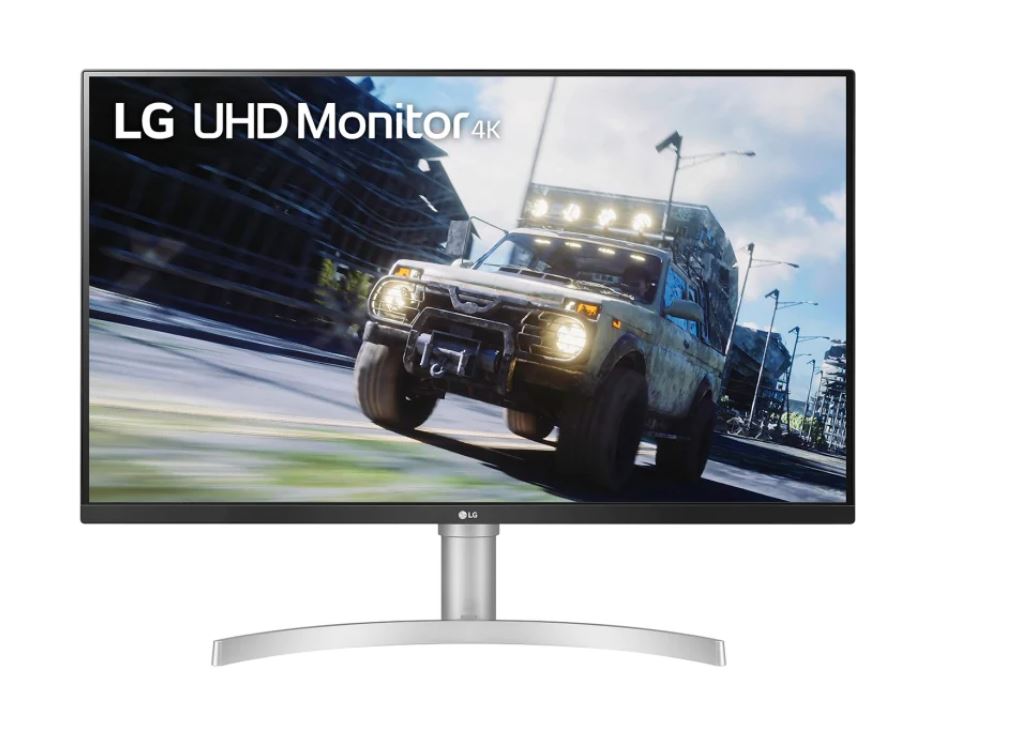 LG 32" 4K UHD HDR Monitor with FreeSync VA & HDR 10 VESA 100x100 HDMIx2, DisplayPort, Speakers, Tilt, Height Adjust