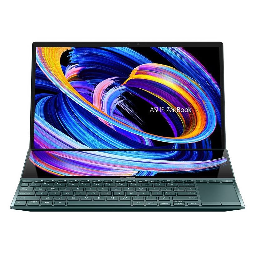 Asus ZenBook Duo 14' FHD TOUCH Intel i7-1165G7 16GB 1TB SSD WIN11 HOME NVIDIA MX450 2GB GDDR6 Thunderbolt Backlit ScreenPad Pen 1YR W11H