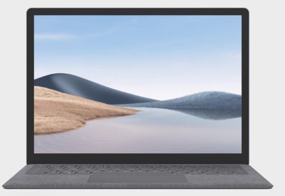 Microsoft Surface Laptop 4 13.5' TOUCH AMD Ryzen 5 8GB 256GB SSD Windows 10 Home Radeon Graphics 19hr Battery 1YR W10H Platinum(5PB-00016)(EOL)