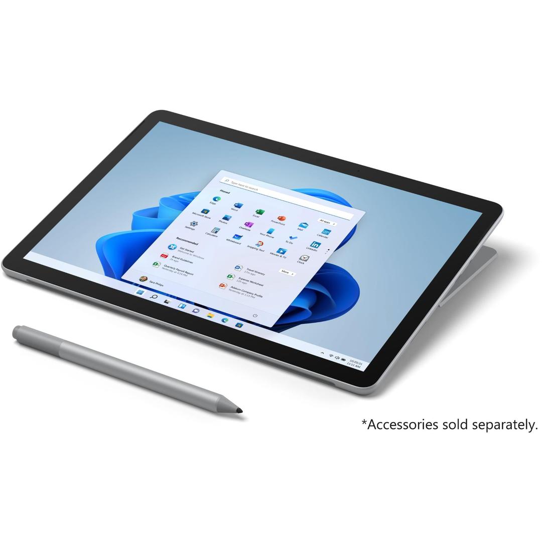 Microsoft Surface Go 3 Tablet -10.5' Intel Pentium Gold 6500Y 8GB Ram 128GB SSD  WiFi Win11 HomeS 1 Year Warranty  Platinum