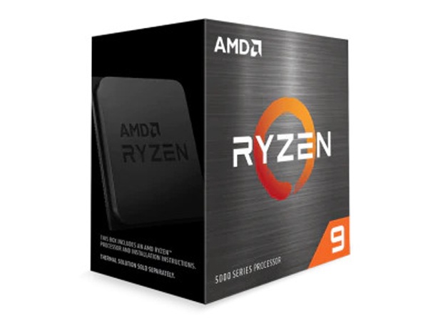 AMD Ryzen 9 5950X Zen 3 CPU 16C/32T TDP 105W Boost Up To 4.9GHz Base 3.4GHz Total Cache 72MB No Cooler (RYZEN5000)(AMDCPU)