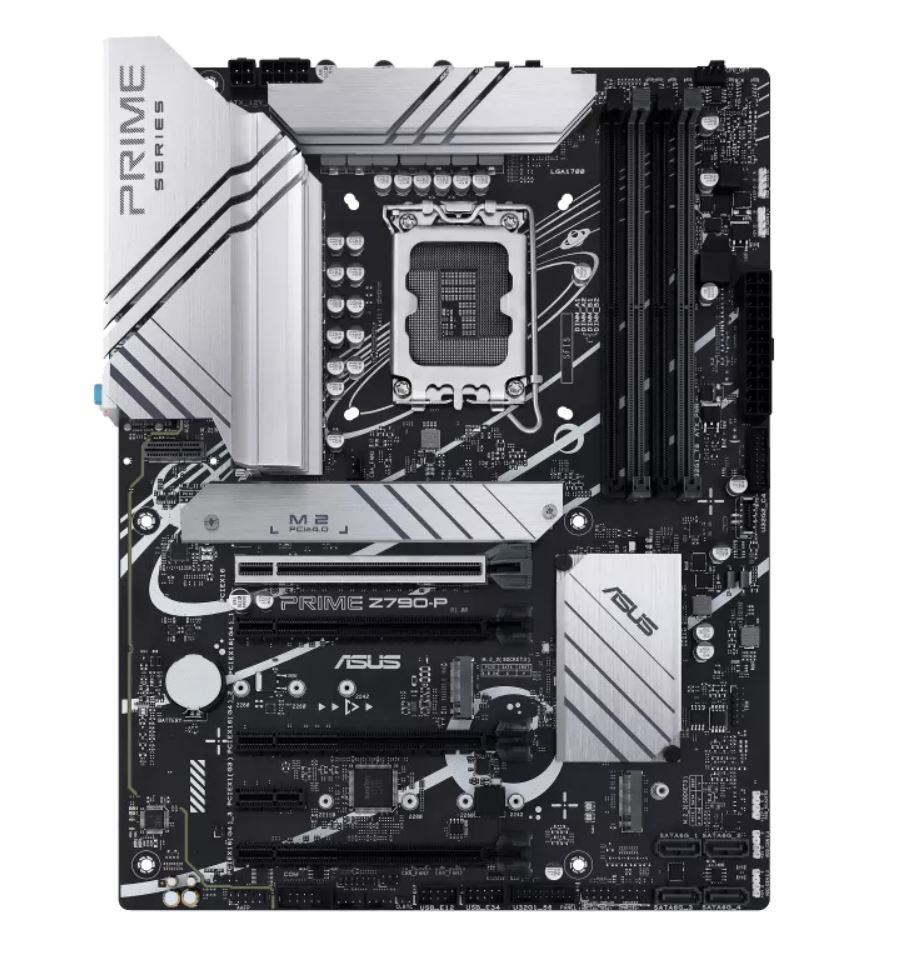ASUS PRIME Z790-P-CSM Intel LGA1700 ATX Motherborad DDR5 PCIe x5, M.2 x3,SATAx4. HDMI.DP. 2.5Gb Ethernet