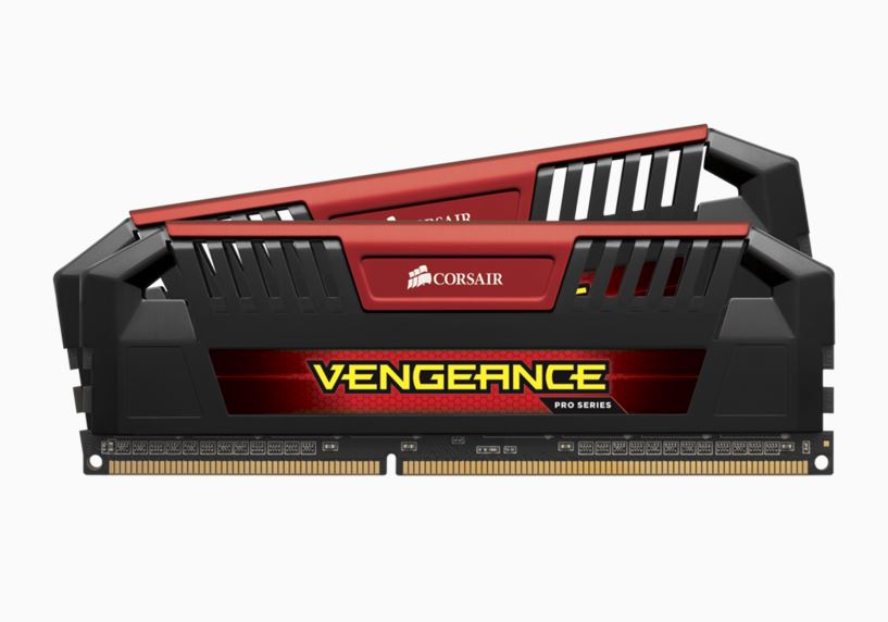 Corsair Vengeance Pro 16GB (2x8GB) DDR3 1600MHz C9 Desktop Gaming Memory Red