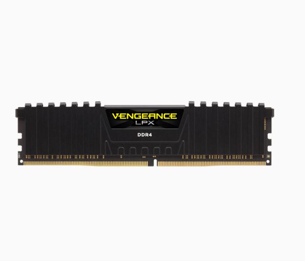 Corsair Vengeance LPX 32GB (1x32GB) DDR4 2666MHz C16 16-18-18-35 1.2V XMP 2.0 Desktop Gaming Memory Black AMD Optimized