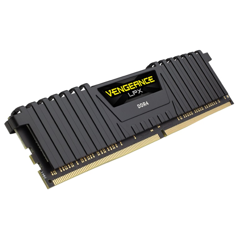 Corsair Vengeance LPX 32GB (1x32GB) DDR4 3000MHz C16 1.2V XMP 2.0 Desktop Gaming Memory Black