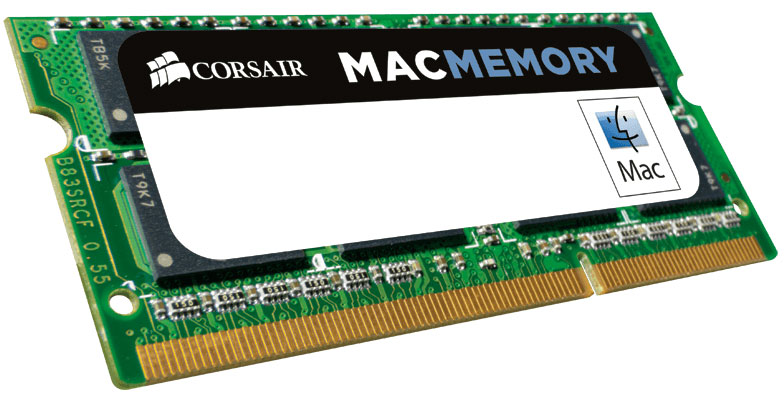 Corsair 8GB (1x8GB) DDR3L SODIMM 1600MHz 1.35V MAC Memory for Apple Macbook Notebook RAM