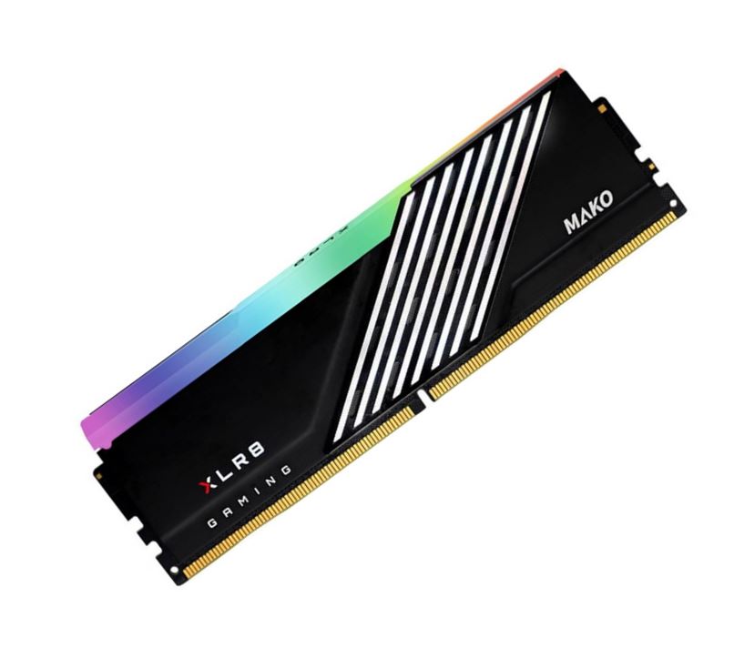 PNY 16GB (1x16GB) DDR5 UDIMM 6000MHz CL38 Desktop PC Memory RGB