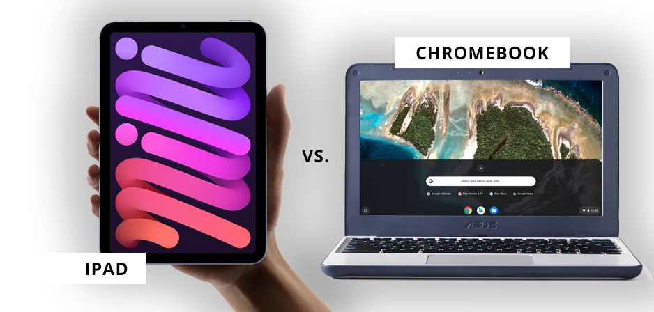 Difference between The New iPad vs. Chromebooks