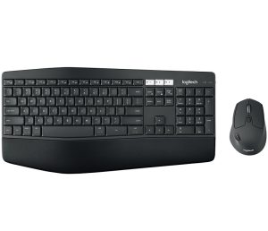 (LS)Logitech MK850 Wireless Desktop Keyboard Mouse Combo 3 year battery Incurve keys Low profile Cushioned palm rest ~920-002510 KBLT-MK710 KBLT-MX800