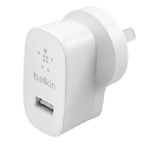 Belkin BoostCharge 12W USB-A Wall Charger - White (WCA002auWH), Portable & Powerful, Lightweight & Compact, $2,500 CEW, 2 Years Warranty